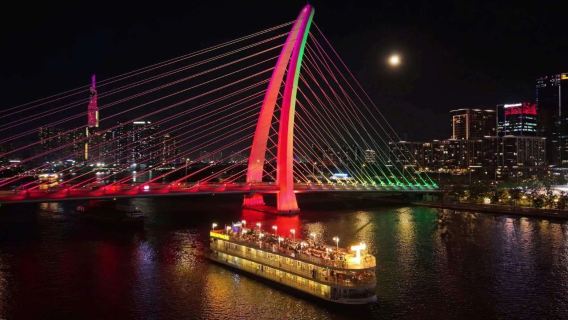 Guaranteed upper deck seats | 2-hour dinner cruise on Saigon Princess in Ho Chi Minh City