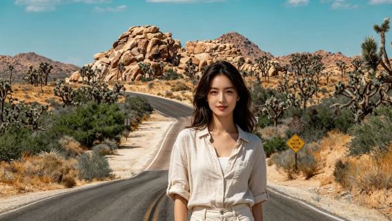 Amerika Syarikat sewaan peribadi - Los Angeles pergi-balik Taman Negara Pokok Joshua/pengangkutan hotel/tidak termasuk tiket masuk