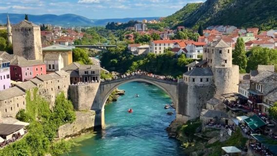 Croatia Dubrovnik - Mostar Bosnia dan Herzegovina + Air Terjun Kravica - sewaan peribadi lawatan sehari