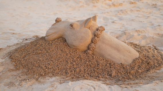 Pushkar: Live Sand Art Experience