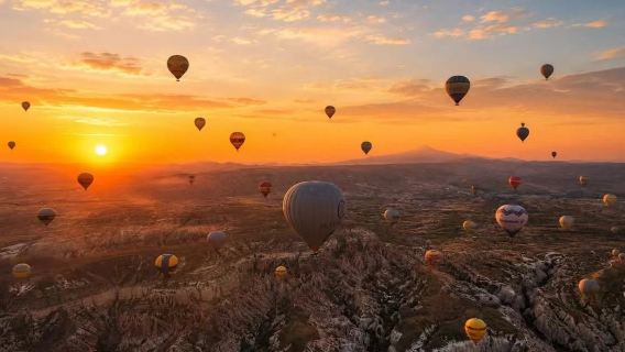 Kappadokien Heißluftballon-Erlebnis (inkl. Hoteltransfer)