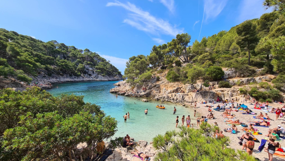 [Marseille, Perancis] Lebuh raya tebing + Bandar Cassis + Taman Calanques lawatan sehari - Pilihan Terbaik