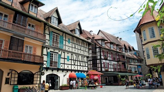 Bukit Tinggi Colmar Tropicale e Batu Caves tour giornaliero