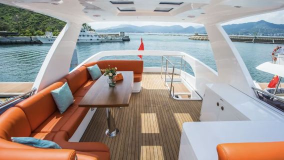 広東広州360°珠江ナイトクルーズ70フィート豪華3階建てヨットチャーター体験【家族・親子・友人集まり・会社団建・ビジネス接待・誕生日パーティー・ウェディングフォト】