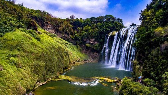 Guiyang, Guizhou : Cascade Huangguoshu + Doupotang + Pont Tianxing|Location voiture avec chauffeur personnalisé (chinois et anglais) #