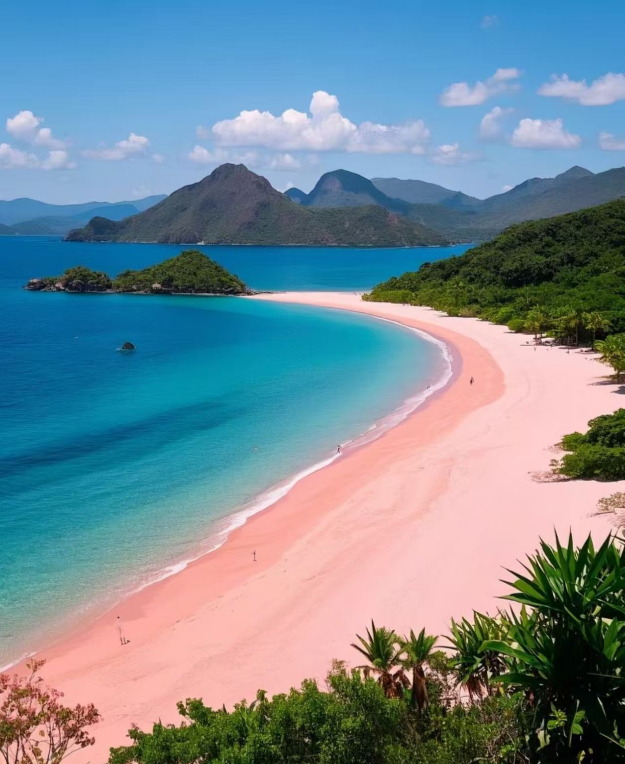 ทัวร์ 1 วันด้วยสปีดโบ๊ตโคโมโด [8 จุด|ปาดาร์ + หาดทรายสีชมพู + เกาะโคลอร์ + เกาะเต่า