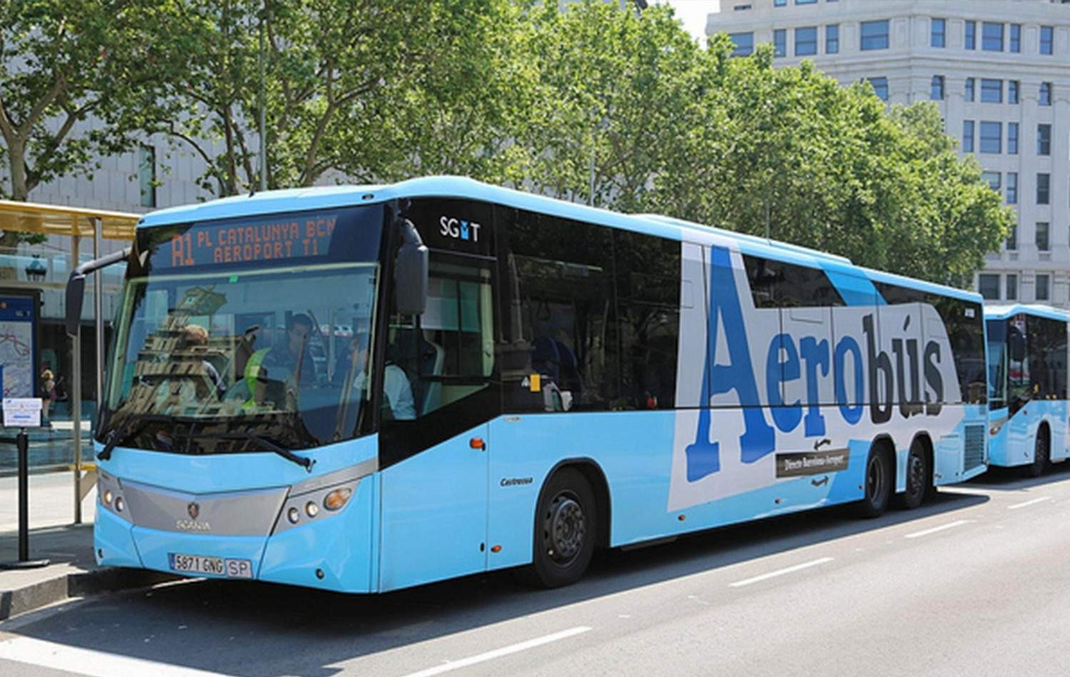 Barcelona El Prat Airport to/from Plaça de Catalunya Bus Ticket