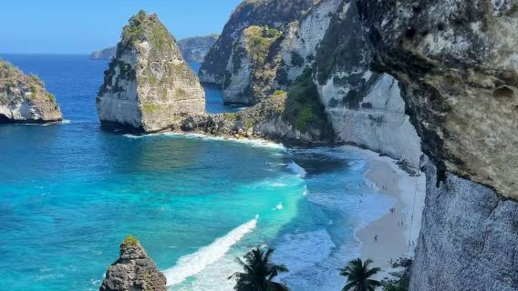 excursión de un día a la costa oeste de Bali Penida con esnórquel [Coche privado + Barco compartido + almuerzo buffet]