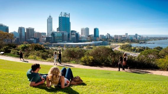 Explorador de la ciudad de Perth y Fremantle de medio día por la mañana