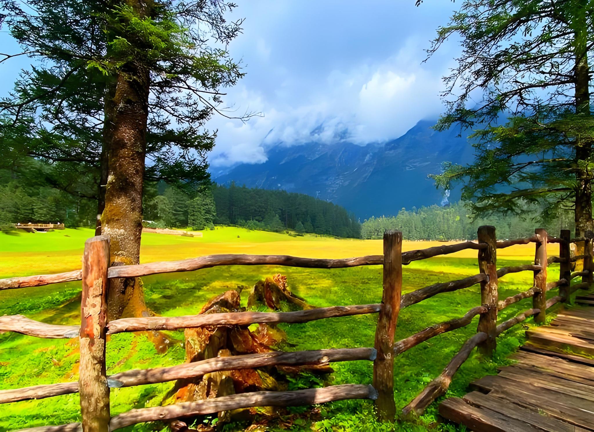 Lijiang Mt.Yulong + Spruce Meadow + Blue Moon Valley Chinese Group (Car+Ticket)