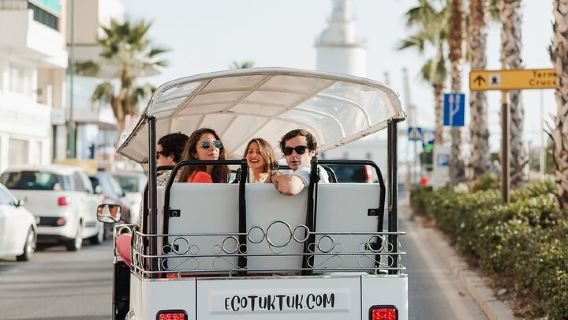 Express Tour of Malaga in Private Eco Tuk Tuk