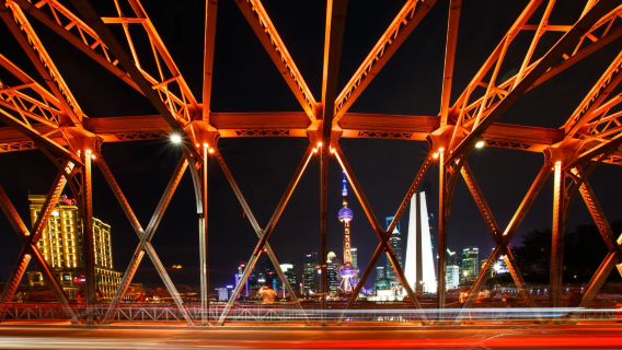 [Pakej Pelancongan Budaya Suzhou Creek Shanghai] Gudang Sihang + Dewan Perdagangan Shanghai + Jambatan Zhejiang + Jambatan Waibaidu