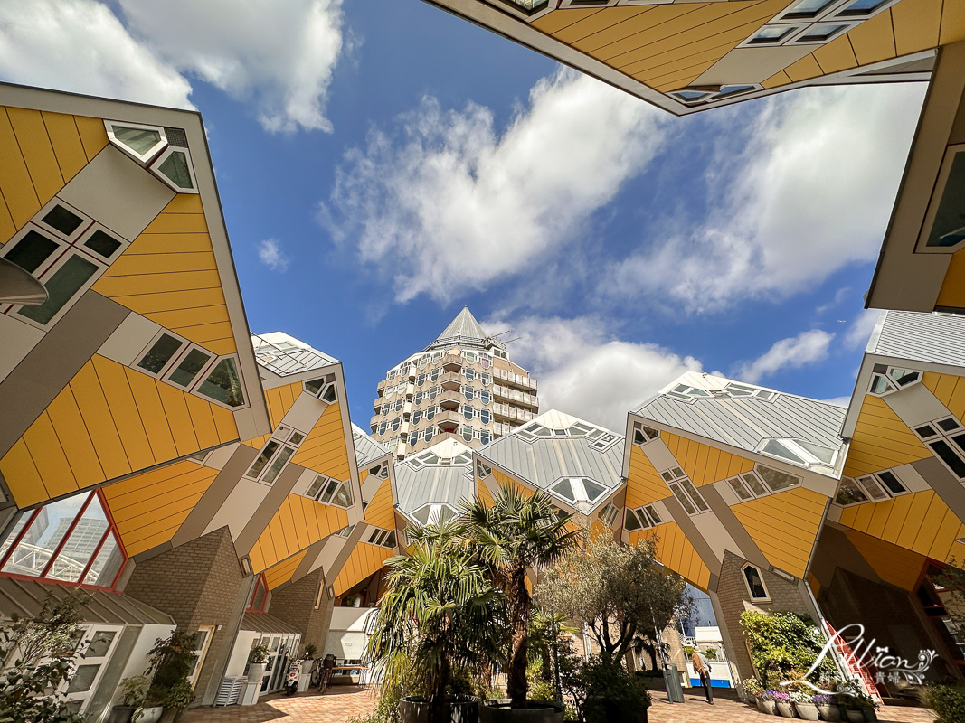 立體方塊屋+Markthal+海軍歷史博物館+歐洲桅杆觀景台
