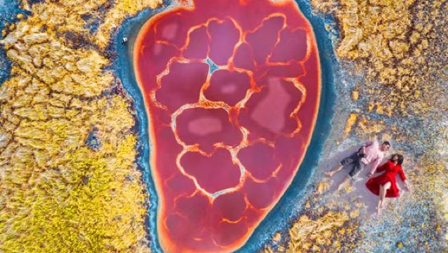 寧夏銀川騰格里沙漠五湖穿越一日遊【航拍烏蘭湖+沙漠大禮包】