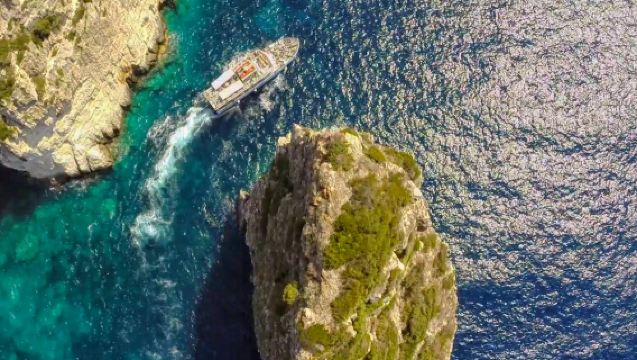 Paxos & Antipaxos Blue Caves Cruise (Gaios Village) From Corfu Port