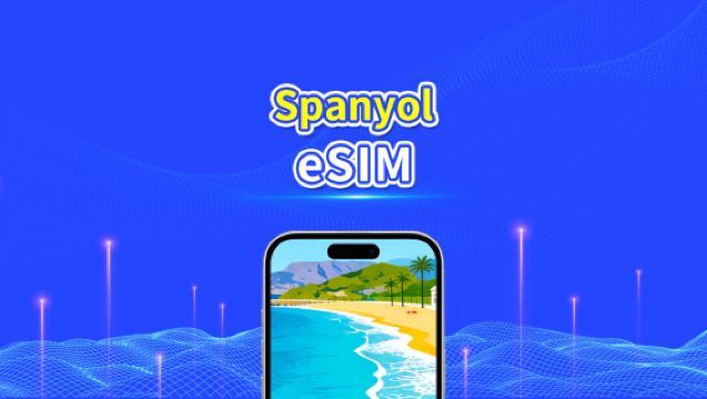 eSIM Spanyol | 5G/4G | Paket data harian/total | 1-30 hari | Penagihan 24 jam | kode QR