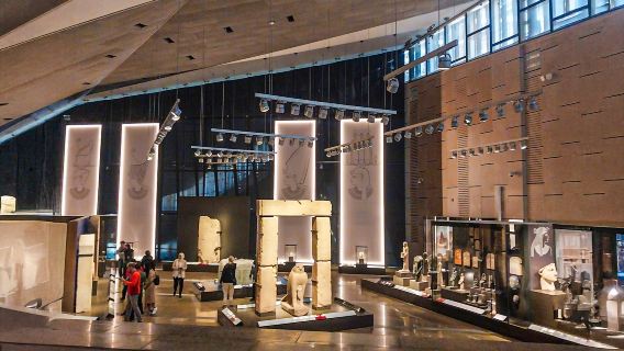 Cairo Grand Egyptian Museum, Pyramids, Sphinx Tour & Lunch (Admission not Included)