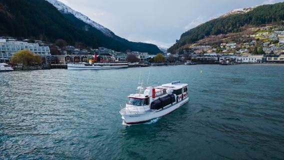 Queenstownin miljoonan dollarin risteily | Wakatipujärven 90 minuutin huippuluokan nähtävyysristeily