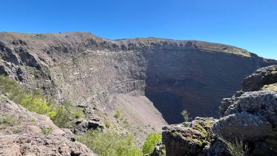 Napoli pergi-balik: Kota Purba Herculaneum + Gunung Berapi Vesuvius lawatan sewa peribadi [Tidak Termasuk tiket masuk]