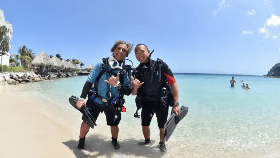 Curaçao: PADI Discover Scuba Diving at Blue Bay Beach