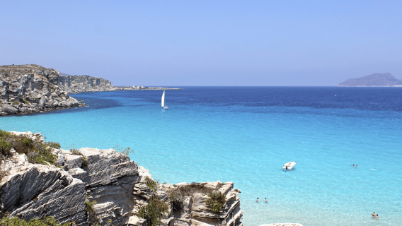 From Trapani: Favignana and Levanzo Egadi Island Day Cruise