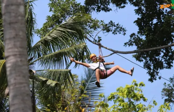 蘇梅島叢林飛躍Samui Zipline|ATV山地越野|可選酒店接送服務