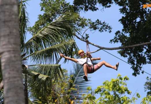 Koh Samui ziplining Samui Zipline|ATV mountain off-road adventure|Optional hotel transfer