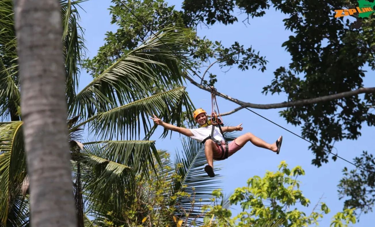 Koh Samui ziplining Samui Zipline|ATV mountain off-road adventure|Optional hotel transfer