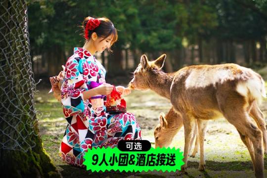 日本京都+奈良+大阪+清水寺+伏見稻荷大社一日遊