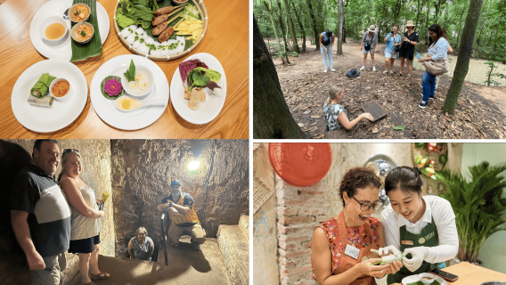 Corso di Cucina Vietnamita di M.O.M e Tour Giornaliero al Tunnel di Cu Chi a Ho Chi Minh