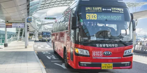【仁川機場豪華巴士】6103大巴單程票|可選仁川機場或首爾coex出發