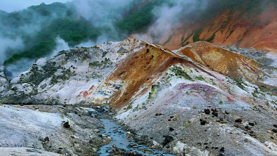 日本北海道札幌出發：地獄谷+地球岬+洞爺湖一日遊