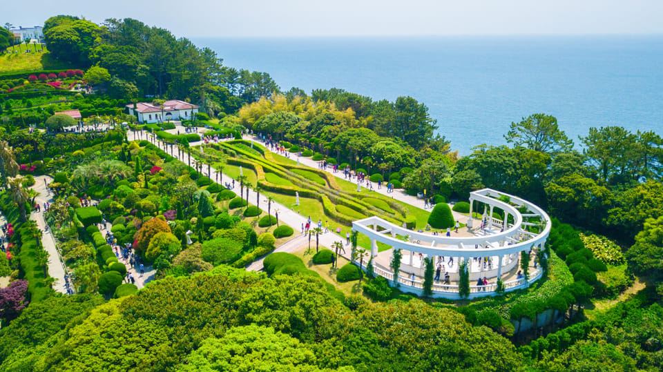 From Busan: Enchanting Oedo Island Day Tour with Windy Hill