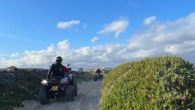From Lisbon: Atlantic Coast Guided Quad Bike Tour