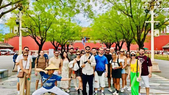 Visite à pied de Pékin : place Tian'anmen et Cité interdite (≤20 personnes, Billets d'entrée inclus, Plusieurs options)