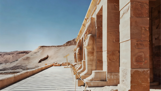【考古專業帶隊】盧克索神廟+卡納克神廟+帝王谷+哈特謝普蘇特女王神廟一日遊