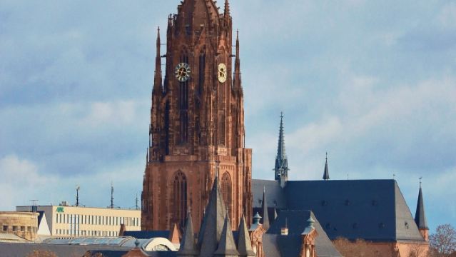 [Romantik Jerman] Lawatan sehari ke Katedral Frankfurt + Jambatan Besi + Sungai Main + Zeil Street