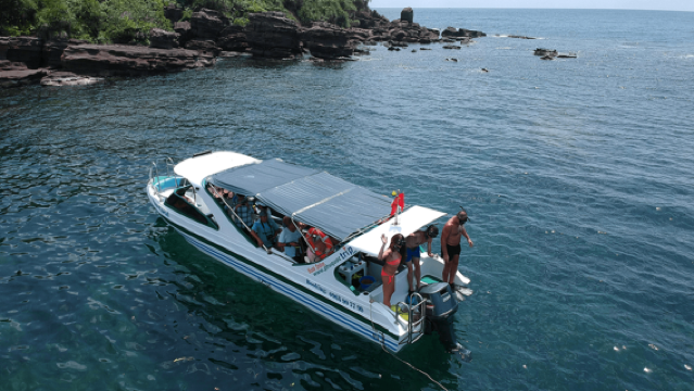 Tour di un giorno in motoscafo a Phu Quoc Island con snorkeling + opzione condivisione/noleggio barca + opzione guida in inglese/cinese