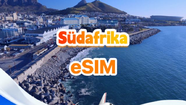 Südafrika 4G eSIM | Tages-/Gesamtpaket | 500 MB/Tag – 30 GB gesamt | 1–30 Tage | 24-Stunden-Format | QR-Code