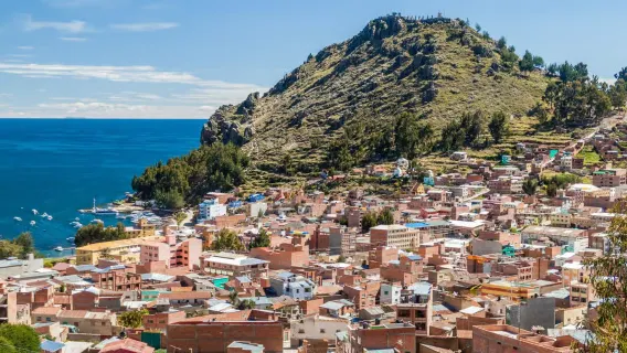 Perjalanan satu hari ke Danau Titicaca, Copacabana, dan Pulau Matahari dari La Paz, Bolivia