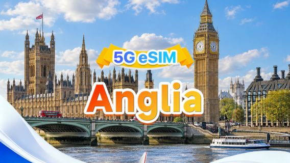 Wielka Brytania 5G eSIM | Trzy sieci · Wsparcie dla All AI i TikTok | 500MB/dzień - łącznie 100GB | 1-60 dni | Rozliczenie 24-godzinne | Kod QR