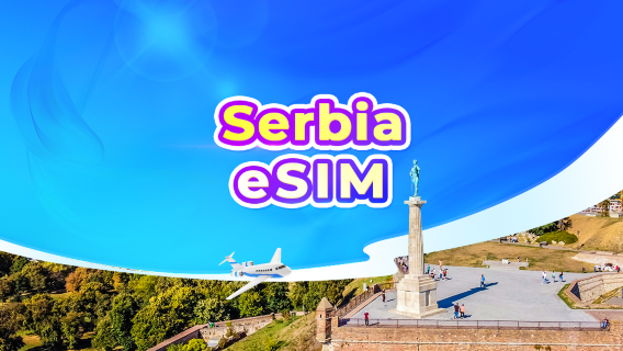 Serbia eSIM | all AI & TikTok | daily package/traffic package | 24 hr billing | QR code