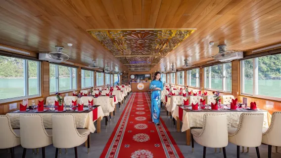 Tour di un giorno intero nella Baia di Ha Long con Crociera sul Drago, Isola di Titop, Grotta di Sung Sot, Kayak, Trasferimento