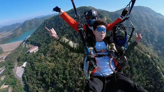 長沙北山滑翔傘基地滑翔傘飛行體驗【早鳥票/學生票/全天票 飛行高度310公尺/520公尺可選+贈送保險】