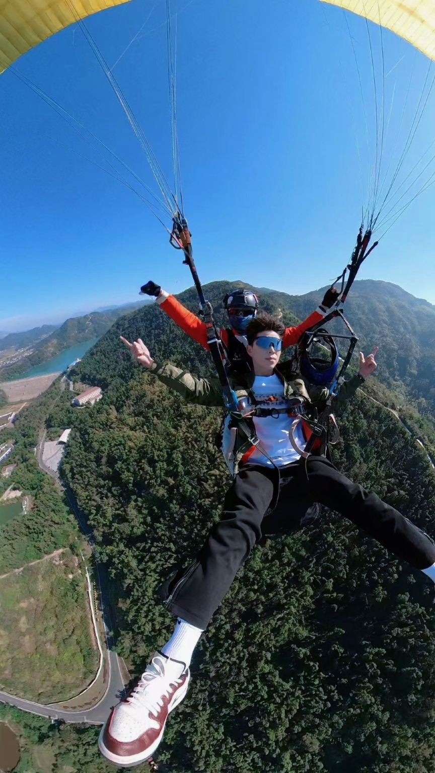 長沙北山滑翔傘基地滑翔傘飛行體驗【早鳥票/學生票/全天票 飛行高度310公尺/520公尺可選+贈送保險】