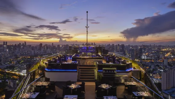 Vertigo-Dachterrassen-Erlebnis der Spitzenklasse im Banyan Tree