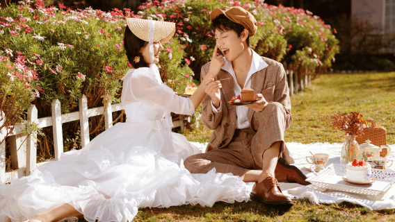 英國紐卡斯爾Trip Moments【司機兼導遊兼Trip Moments攝影師+婚紗照空拍微電影+化妝服裝+行程定制+不限人數】