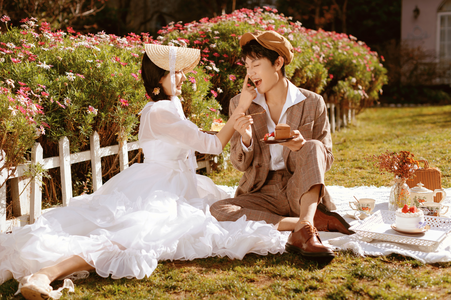 Trip Moments in Newcastle, UK[Driver-guide plus travel photography + wedding aerial photography microfilm + makeup & costumes + itinerary customization + unlimited group size]