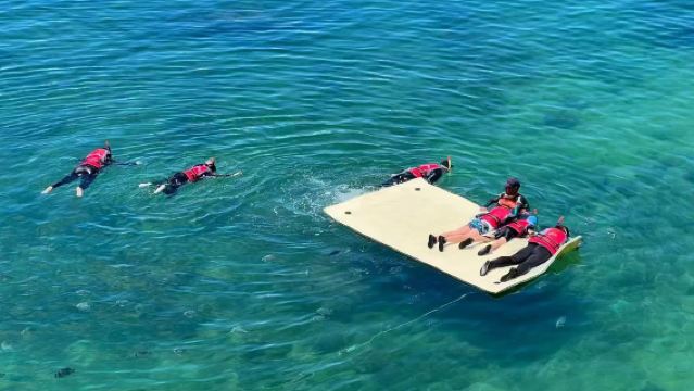 陵水分界洲島+分界洲島潛水體驗潛水浮潛2小時【堡礁浮潛/魔鬼魚浮潛 送拍攝 免費沖淡 玻璃船 海上魔毯】