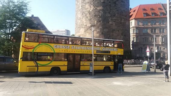 Norimberga: tour in autobus hop-on hop-off